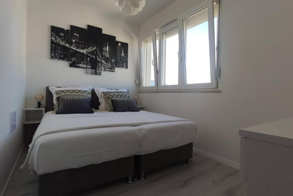 New! Top Apartment, Split View From Above Exteriör bild