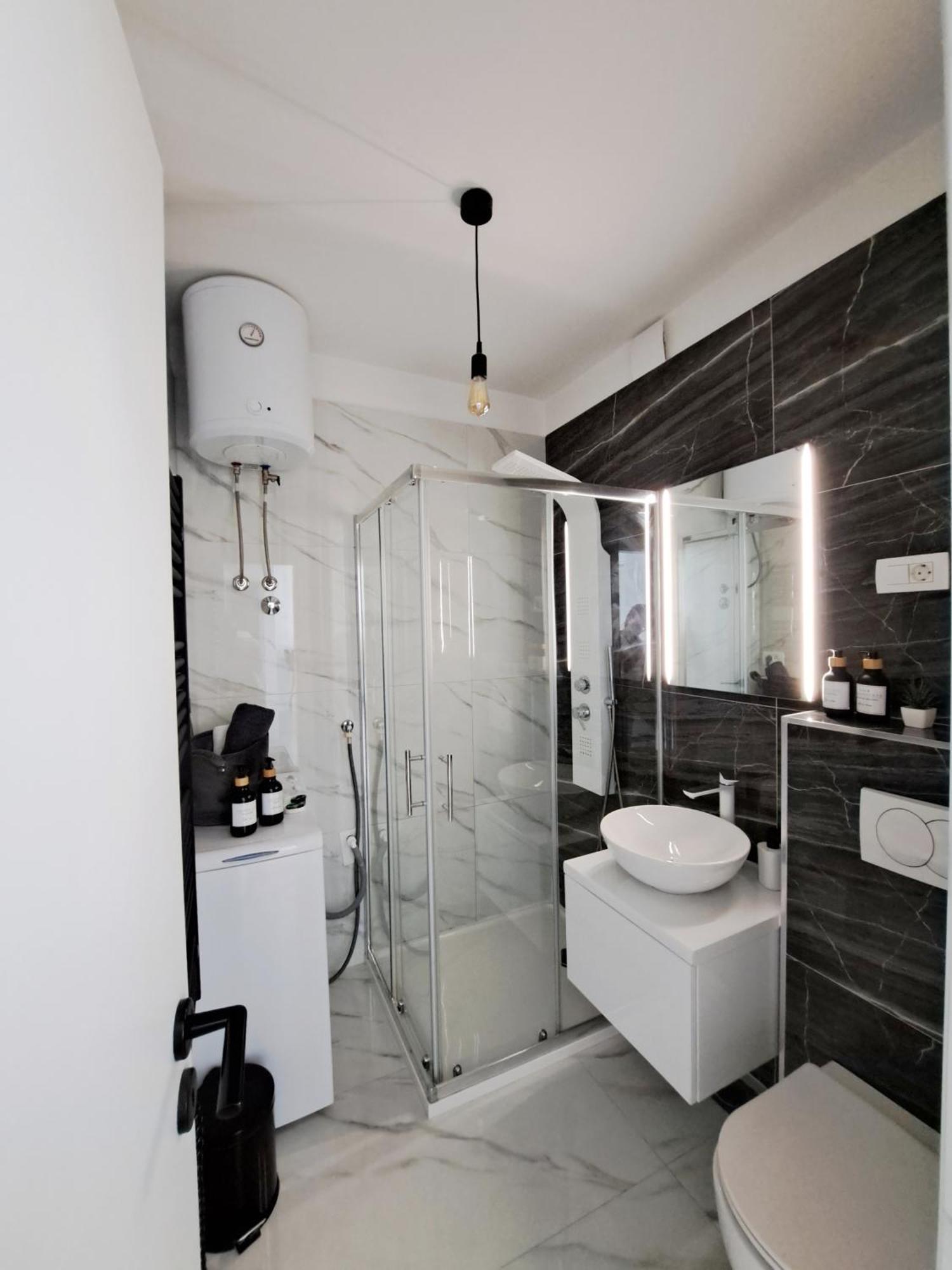 New! Top Apartment, Split View From Above Exteriör bild